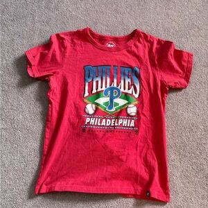 47 Brand Kids Red Phillies T-Shirt